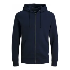 12182493 BASIC SWEAT ZIP-NAVY BLAZER