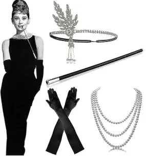 1920"s Accessory Costume Women"s Set, 1920"s Accessory Women"s Halloween Costumekk