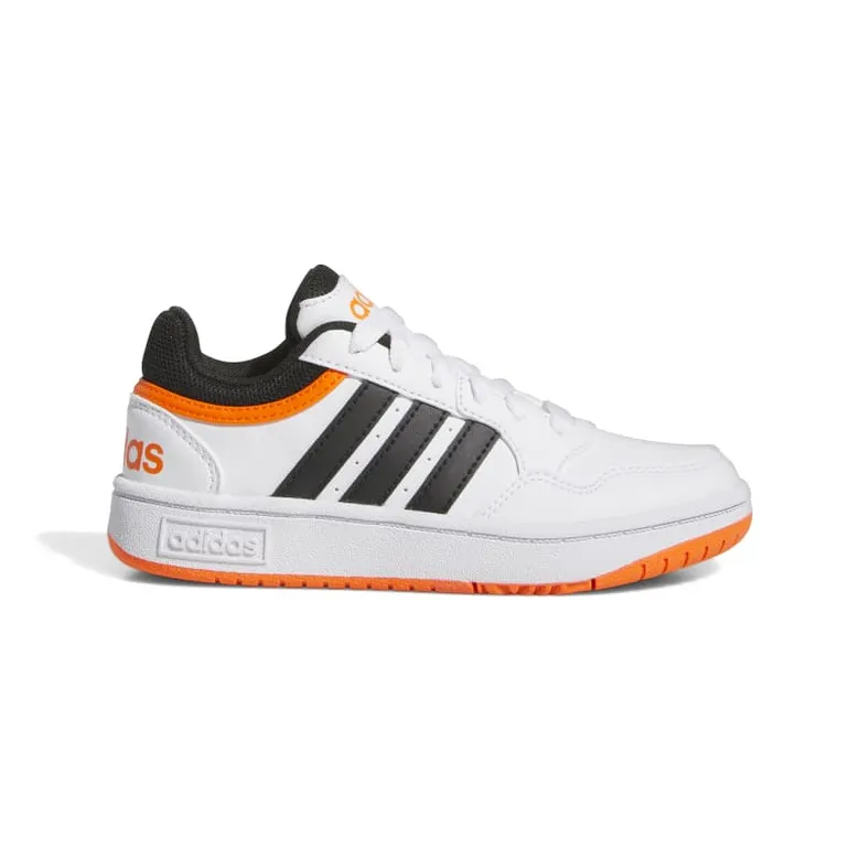 Adidas Kids Hoops 3.0 CF  "White-Orange"