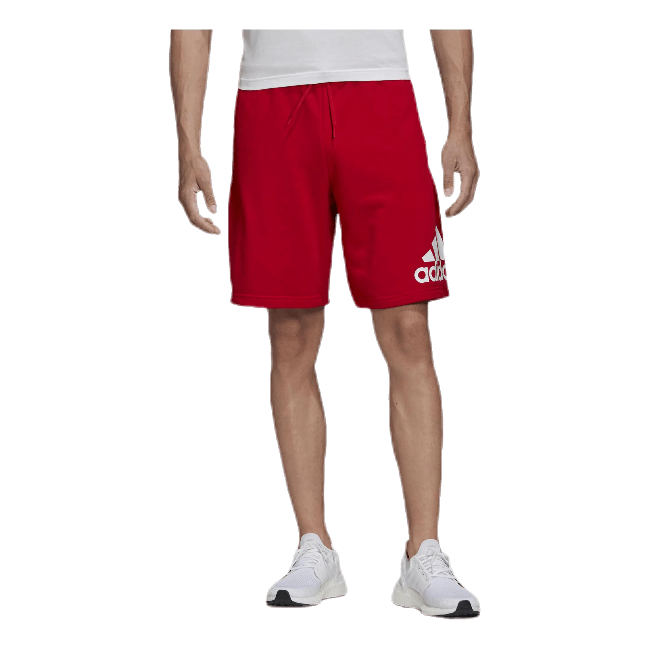 Adidas Must Have Bos Short French Terry Scarlet / White