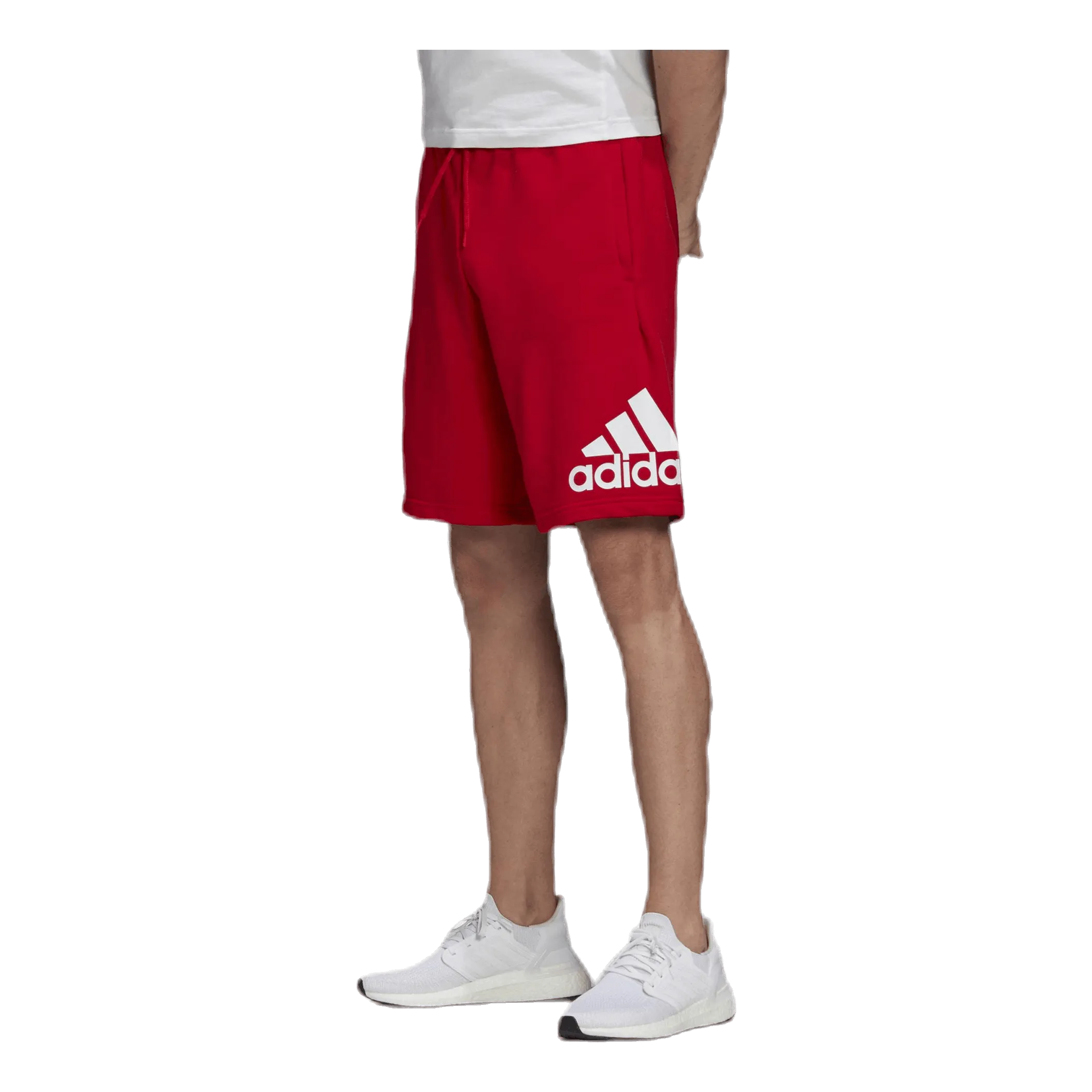 Adidas Must Have Bos Short French Terry Scarlet / White