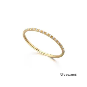 Anillo oro 18K con diamantes 0,040 quilates HSI