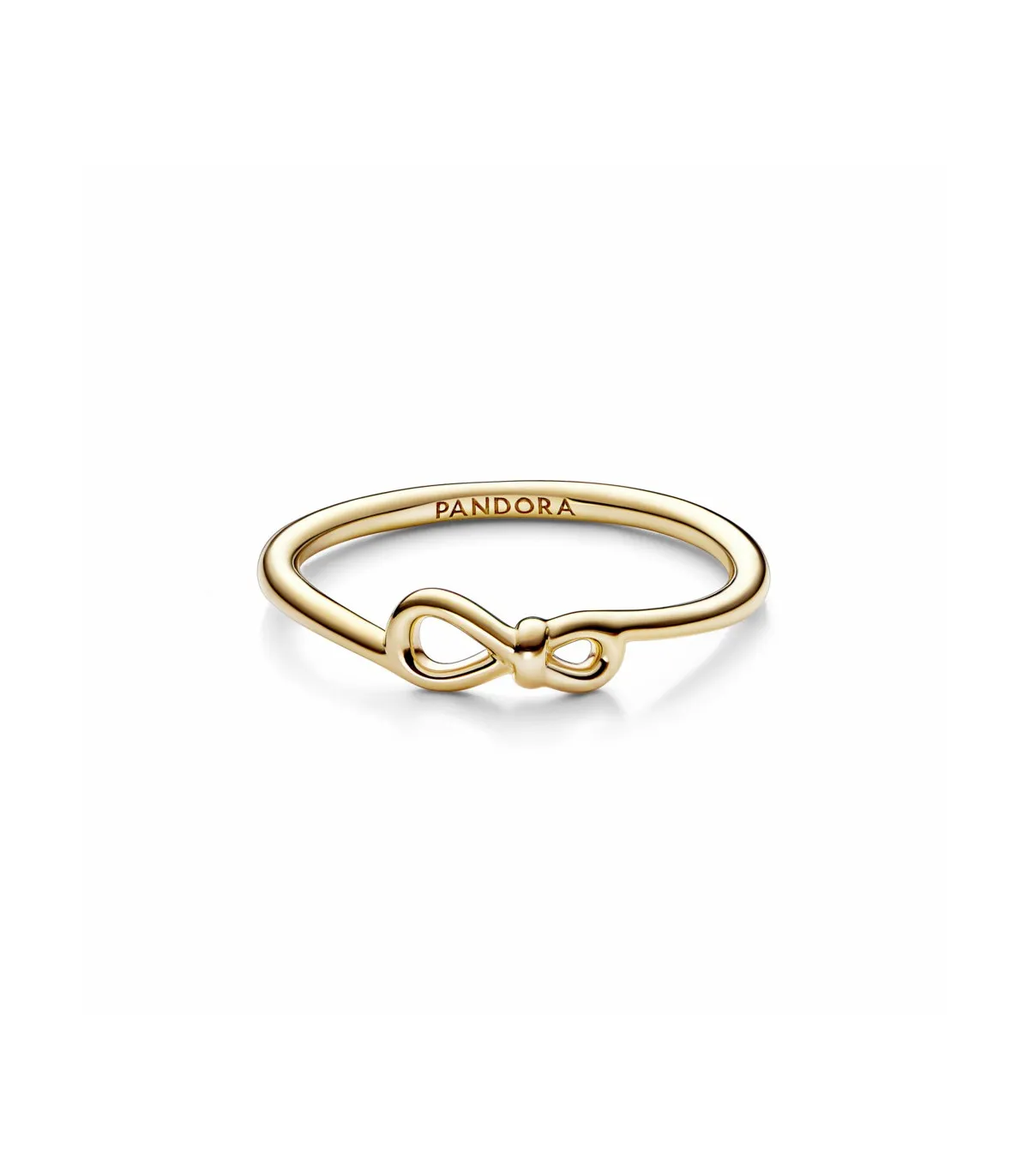 Anillo Pandora Baño Oro Nudo Infinito - 168898C00