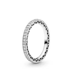 Anillo Pandora Corazones - 190963CZ