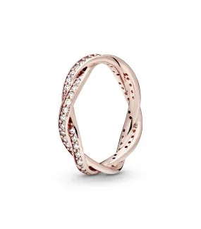 Anillo Pandora Rose Giro del Destino - 180892CZ