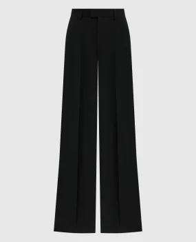 Ann Demeulemeester Maaike black pants with braid