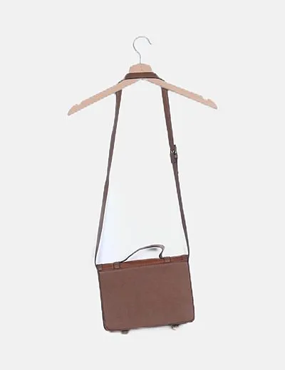 Asos Bolso satchel marrón