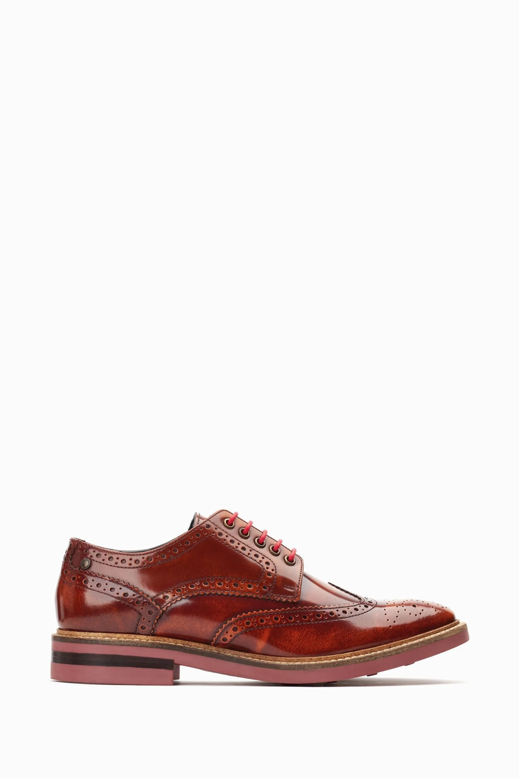 Base London Woburn Lace Up Brogue Shoes