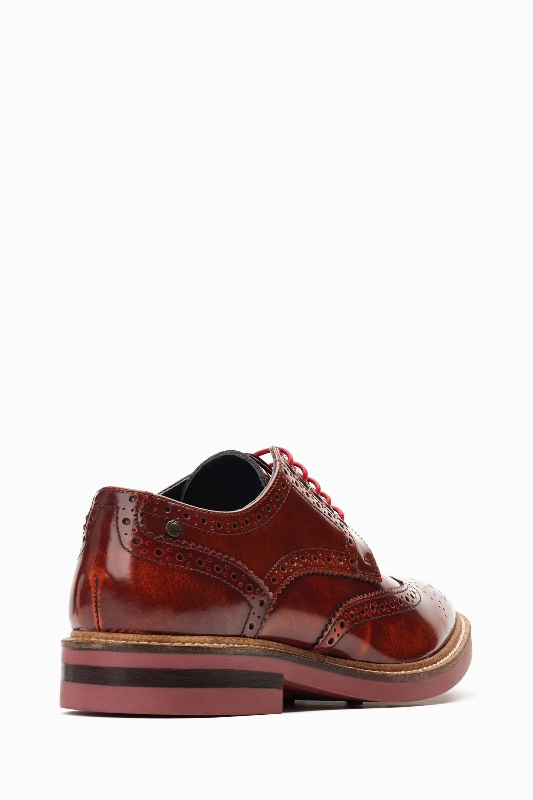 Base London Woburn Lace Up Brogue Shoes