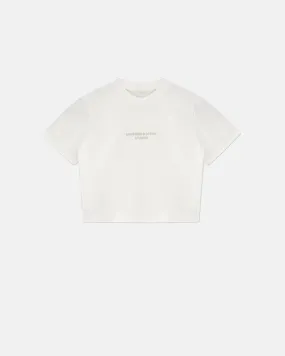 Basics Baby Tee White