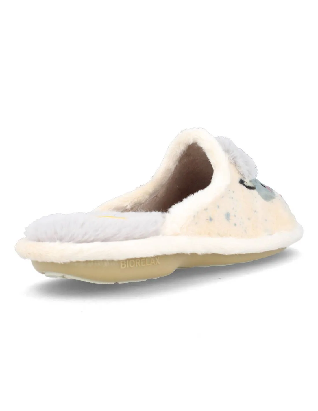 Biorelax - Zapatillas Casa Mujer Mapache Beige