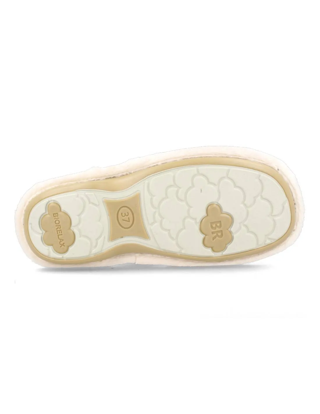 Biorelax - Zapatillas Casa Mujer Mapache Beige