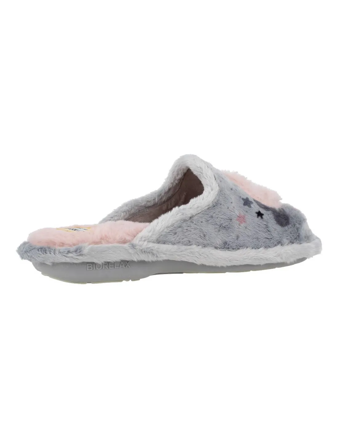 BioRelax - Zapatillas Mujer Luna Estrella Niebla