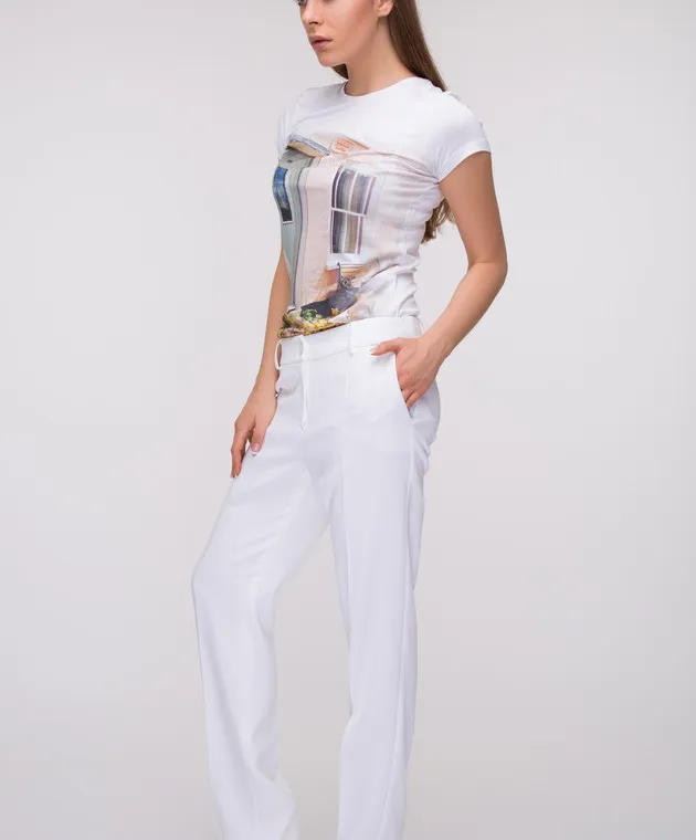 Blumarine White pants