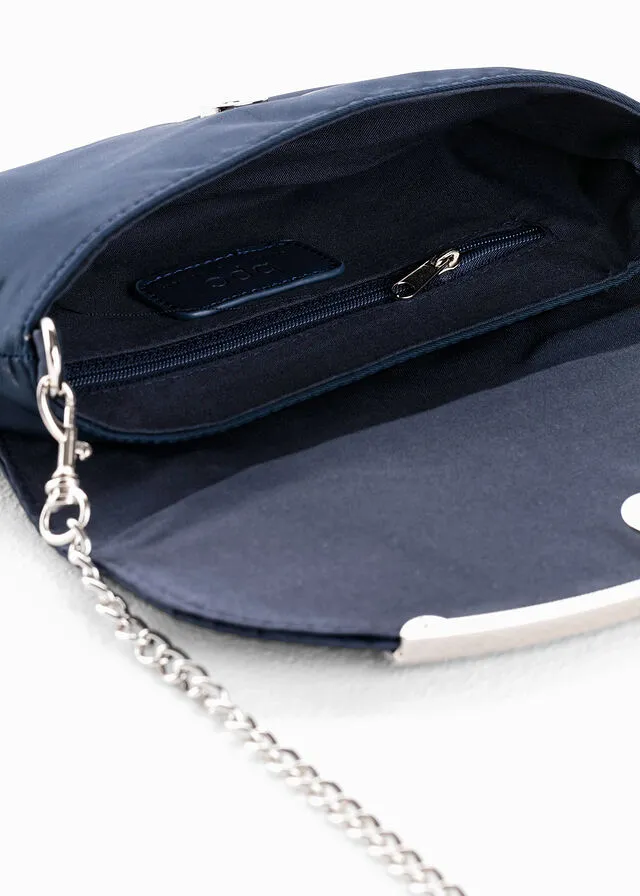 Bolso clutch Azul oscuro