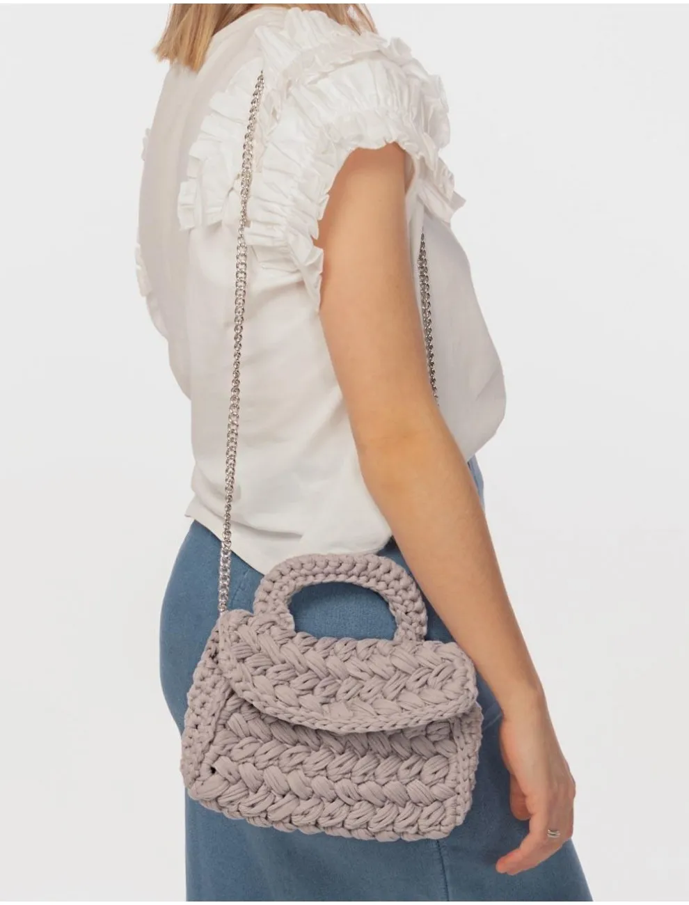 Bolso Mujer Obvio Catalina Gris