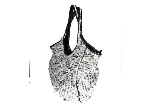 Bolso Plata/blanco Lentejuelas