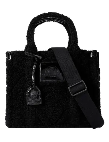 Bolso tote negro Teddy pequeño