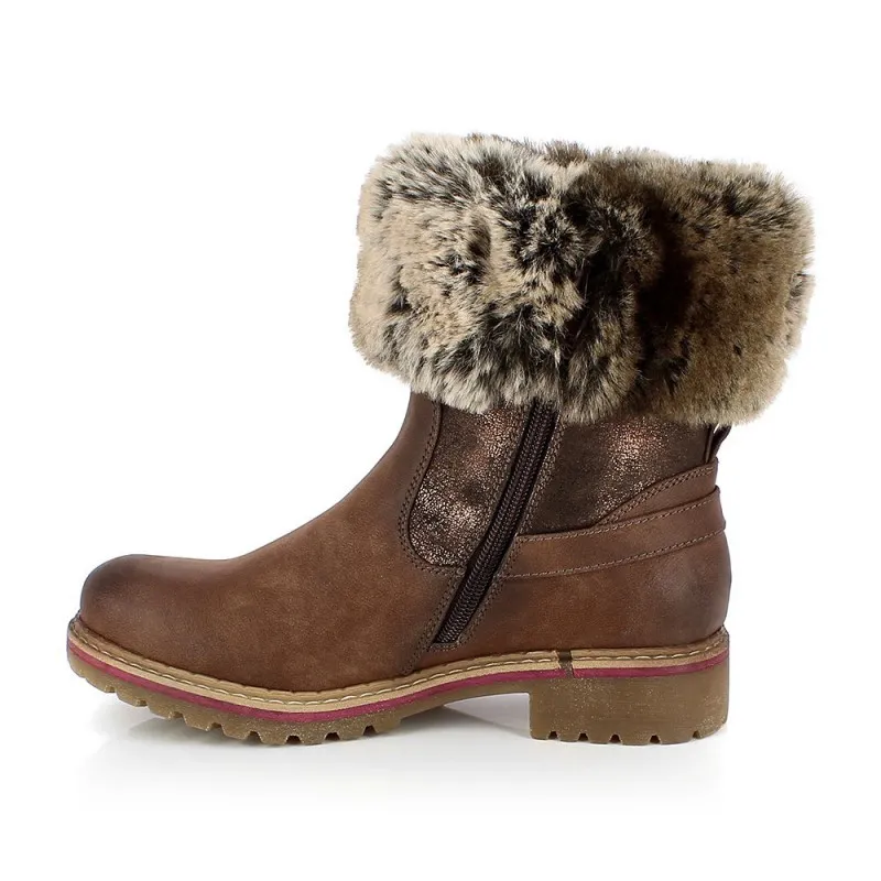 Bota de invierno Kimberfeel Polka (Marron) mujer