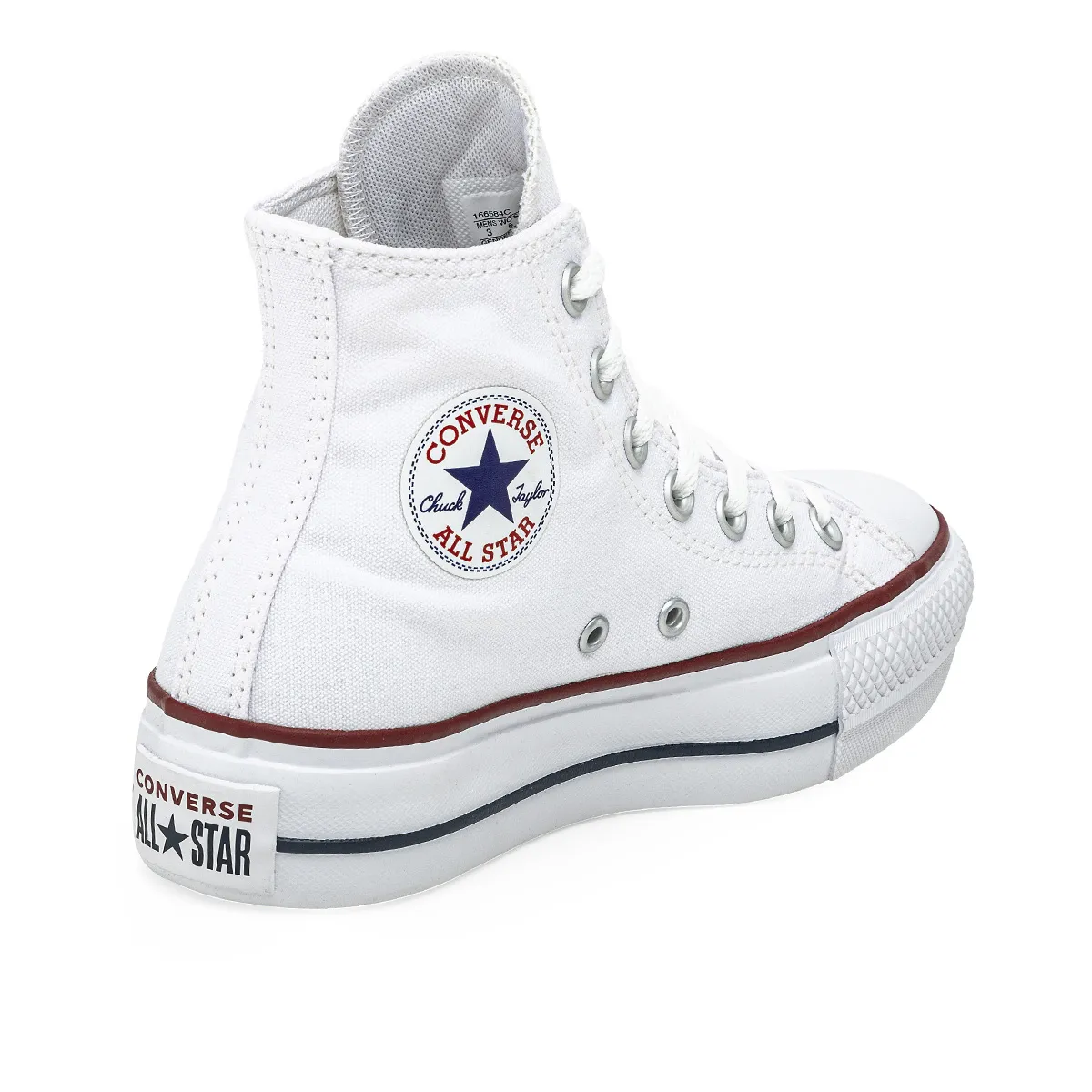 Botas Converse Chuck Taylor All Star Platform Hi Mujer Blanca 