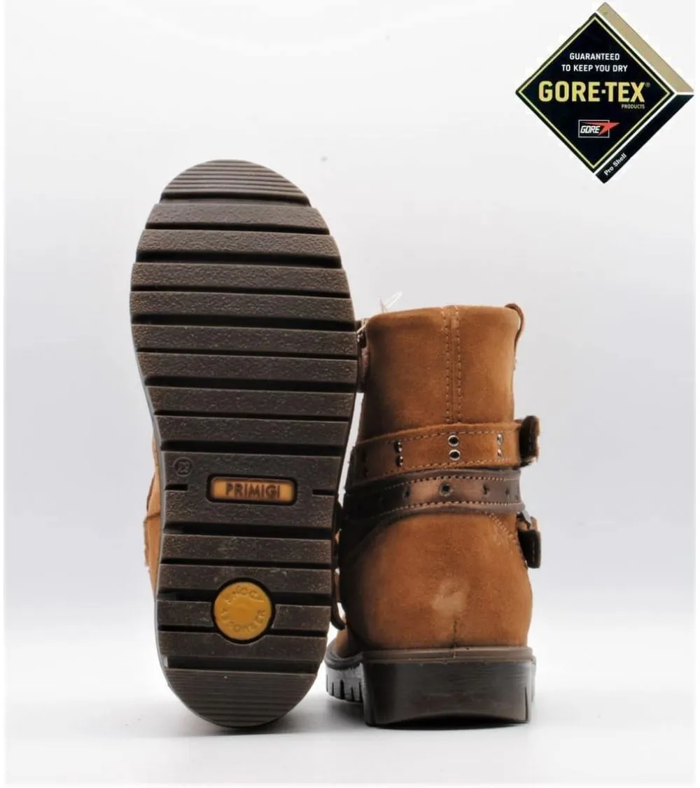 BOTAS NIÑA GORE-TEX PRIMIGI CUERO TACHUELAS