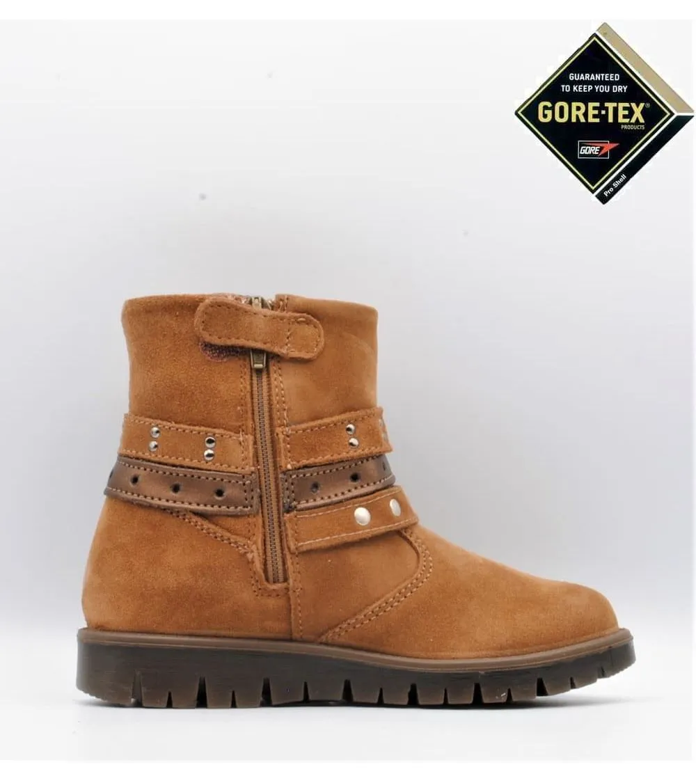 BOTAS NIÑA GORE-TEX PRIMIGI CUERO TACHUELAS