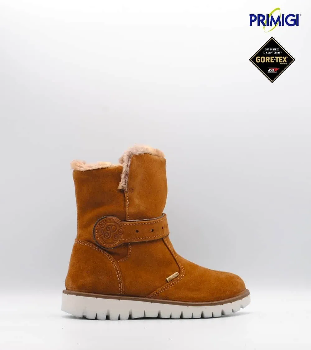 BOTAS NIÑA GORETEX PRIMIGI ANTE CAMEL PELO INTERIOR