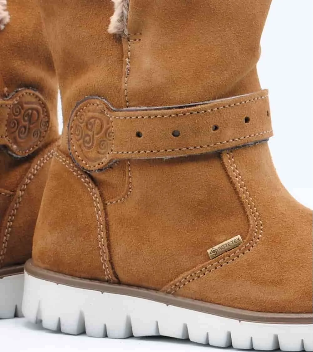 BOTAS NIÑA GORETEX PRIMIGI ANTE CAMEL PELO INTERIOR