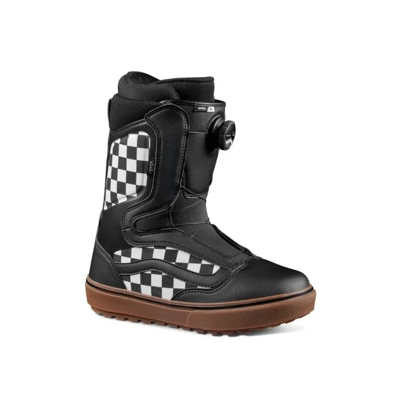 Botas snowboard Vans Aura OG (Checkerboard Black/gum) hombre