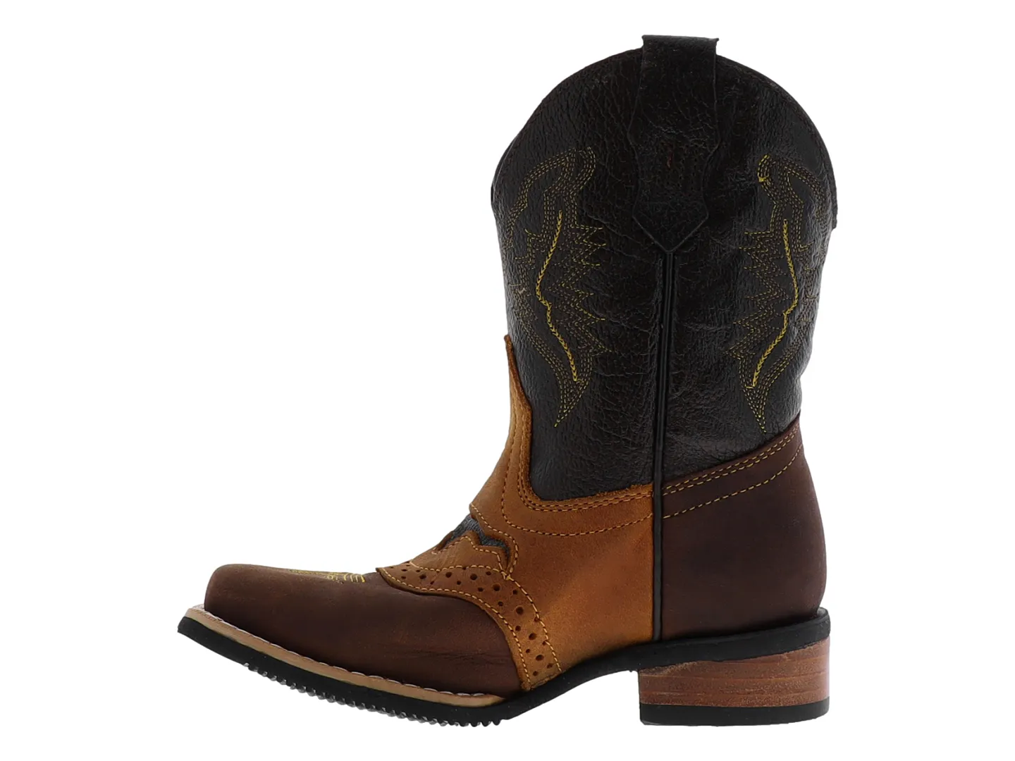 Botas Vaqueras Caballo Dorado 531t Para Niño