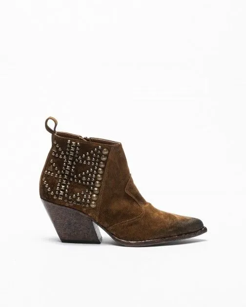 Botins texanos Elena Iachi E3392 Camel