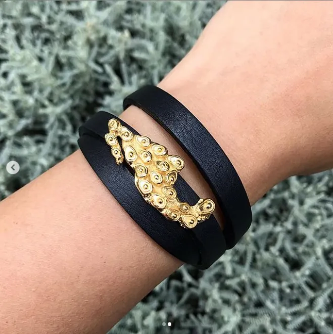 Brazalete México Chapa de Oro