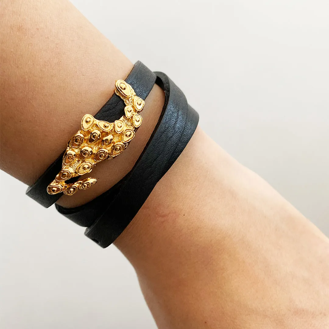 Brazalete México Chapa de Oro