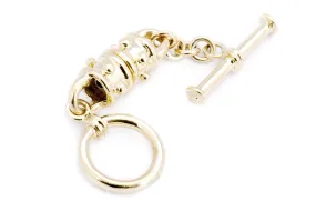 Broche  TOGGLE CLASP - Oro 18k amarillo