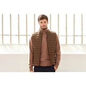 Brown Down Gilet - NIELS II