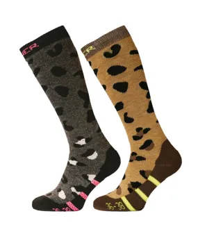 Calcetines de Esquí Sinner Animal Pack de 2 Mujer