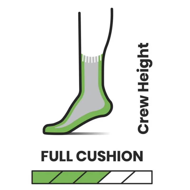 Calcetines de senderismo para mujer Smartwool Full Cushion Alpine Perch Crew (Natural)