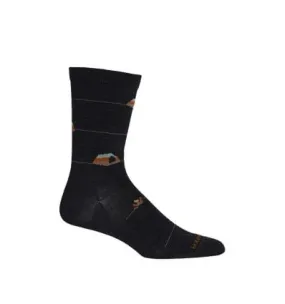 Calcetines Icebreaker Lifestyle ultralight Crew Backcountry (Jet Hthr/mink/spice)