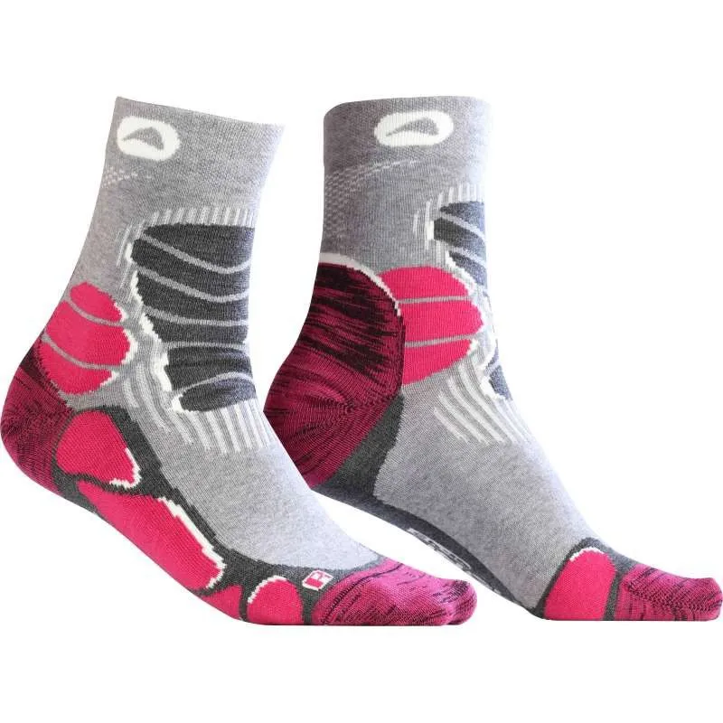 Calcetines Monnet Trek WOOL MID EXTRA LIGHT (Rosa)