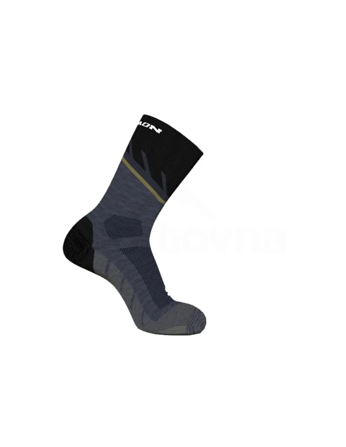 Calcetines Salomon Speedcross Crew Negro