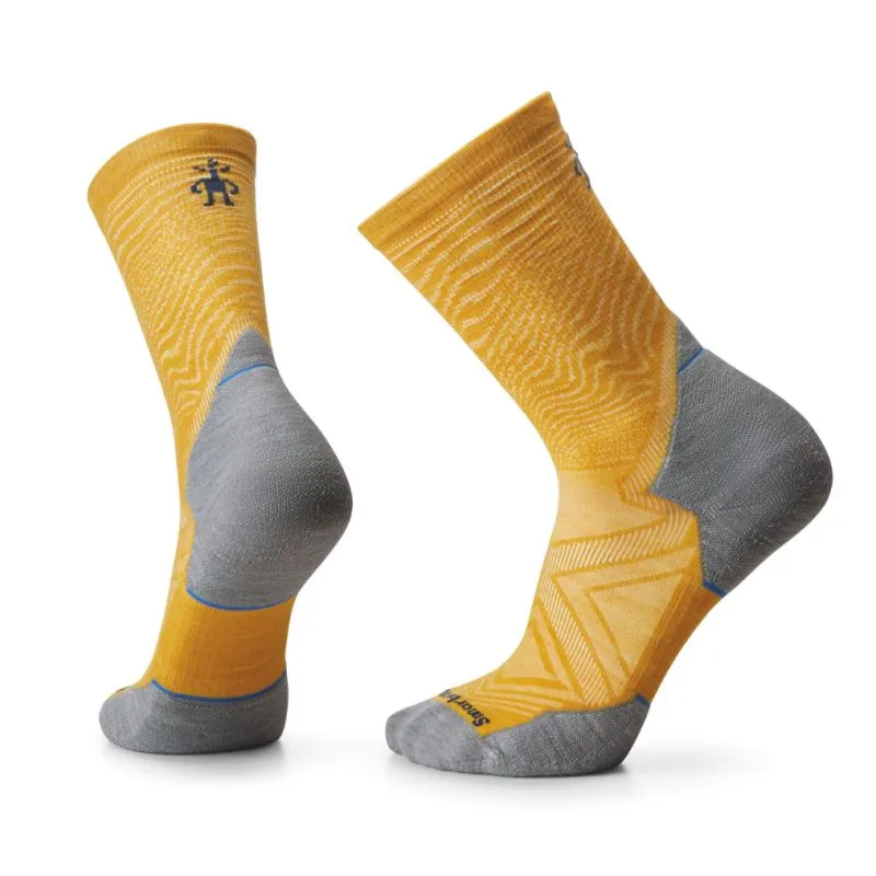 Calcetines Smartwool Athlete Edition Run Crew (Oro Miel)