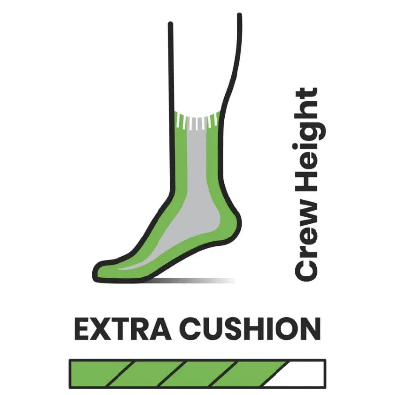 Calcetines Smartwool Classic Edition Extra Cushion Crew (Negro)