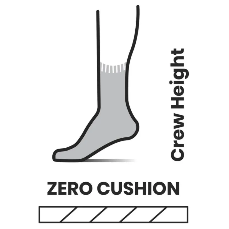 Calcetines Smartwool Classic Edition Zero Cushion Liner Crew (Negro)