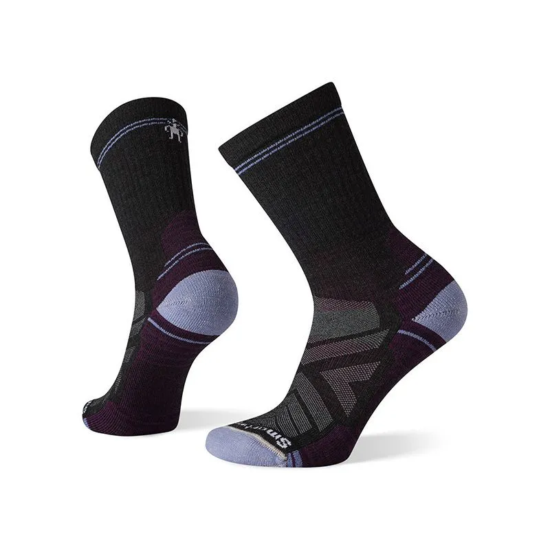 Calcetines Smartwool Hike Light Cushion Crew (carbón) mujer