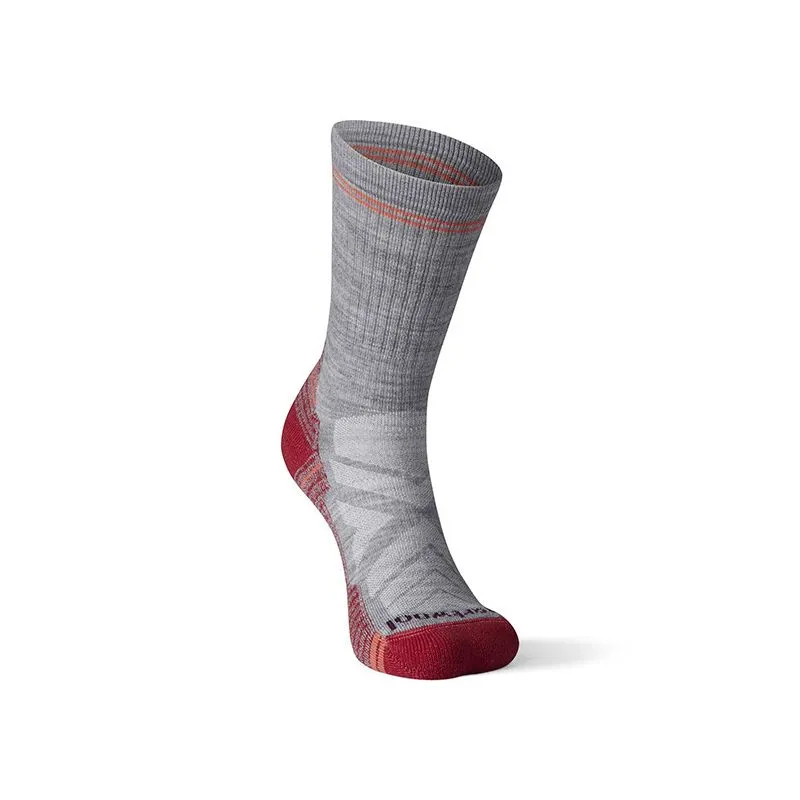 Calcetines Smartwool Hike Light Cushion Crew (gris claro) Mujer