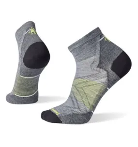 Calcetines Smartwool Run Zero Cushion Ankle (Gris Medio)