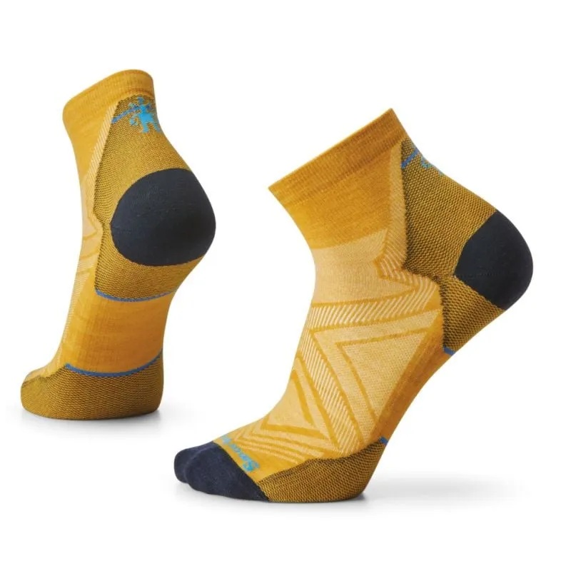 Calcetines Smartwool Run Zero Cushion Ankle (Oro Miel)