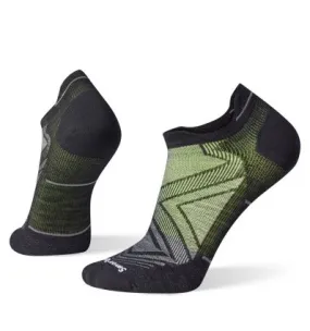 Calcetines Smartwool Run Zero cushion Ptrn (Negro)