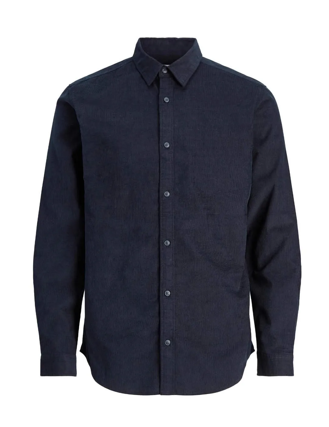 Camisa Jack&Jones Plain micropana azul marino de hombre