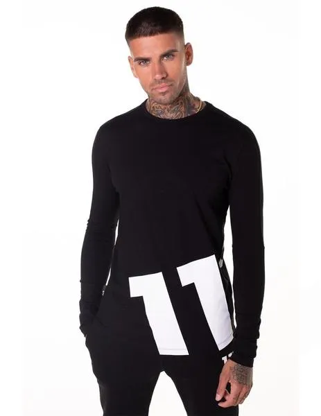 Camiseta 11º Odin Long Sleeve Negro